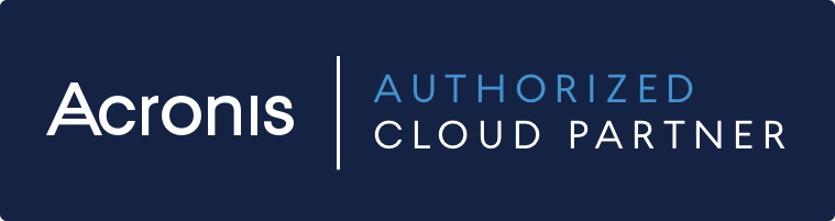 Acronis authorized cloud partner